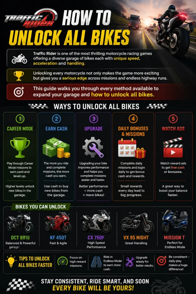 how-to-unlock-all-bikes