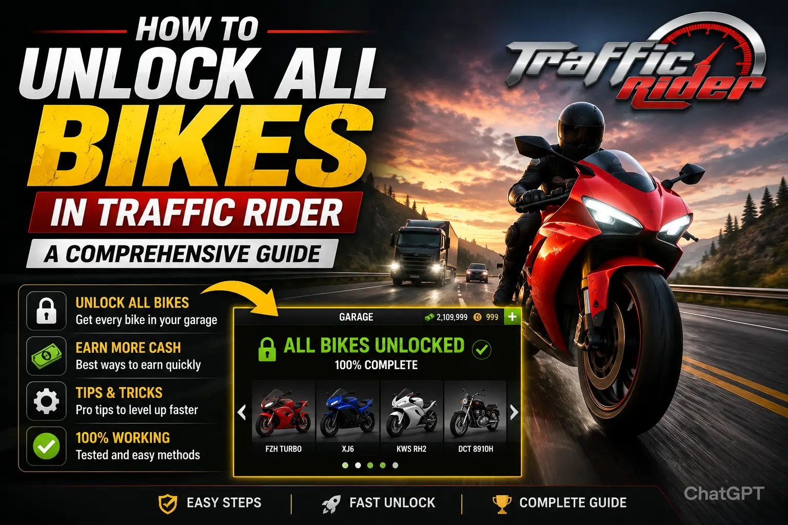 traffic-rider-all-bike-unlock