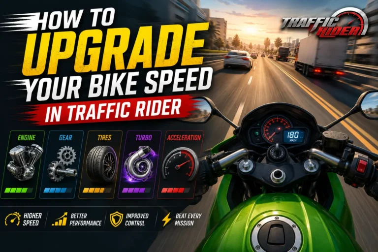 How to Upgrade Your Bike Speed in Traffic Rider 